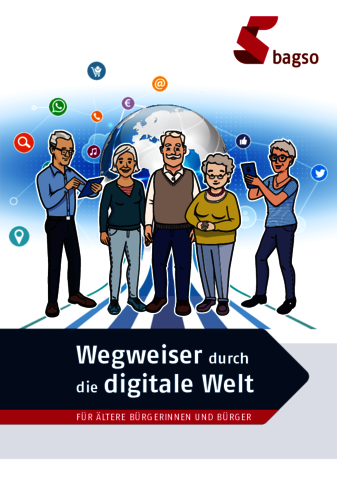 BAGSO, Wegweiser, digital, Welt, Seniorin, Senior, Senioren, Bürgerinnen, Bürger, Internet, www